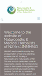 Mobile Screenshot of naturopath.org.nz